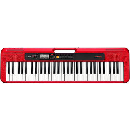 Casio Casiotone CT-S200 Keyboard with Stand and Bench Red