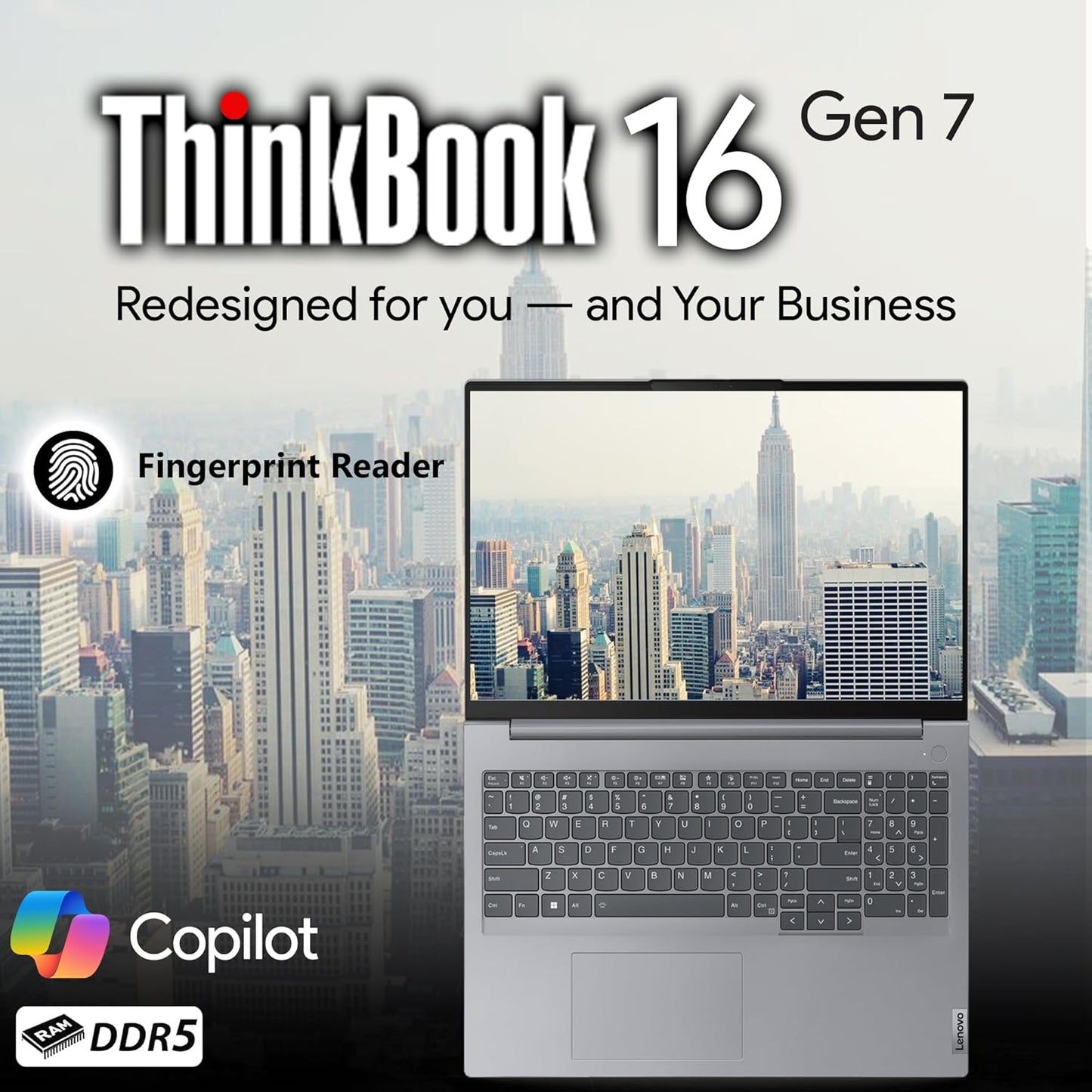 Lenovo ThinkBook 16 G7 Business Laptop