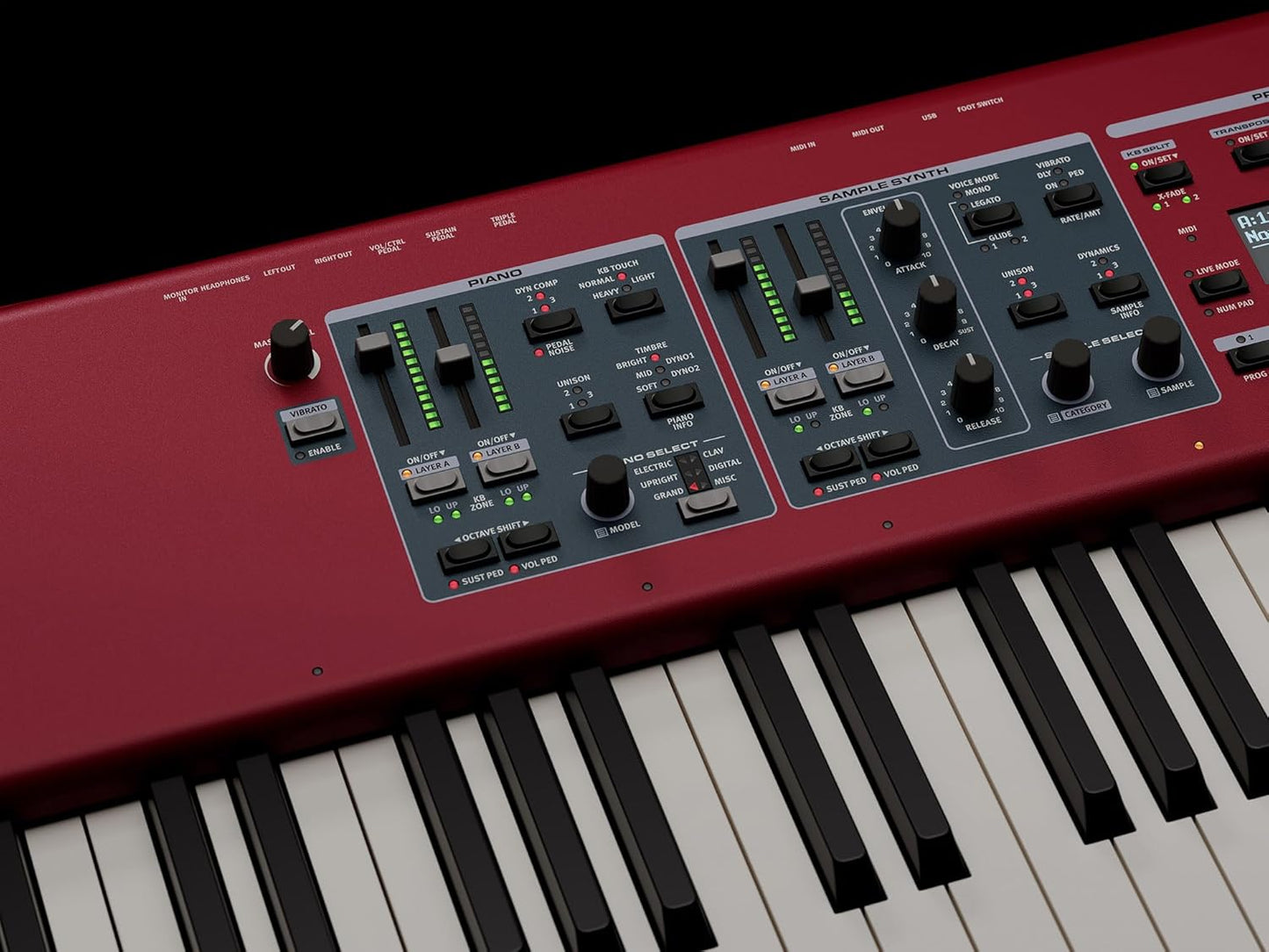 Nord Piano 6 73-Key Stage Piano Bundle with Keyboard Stand