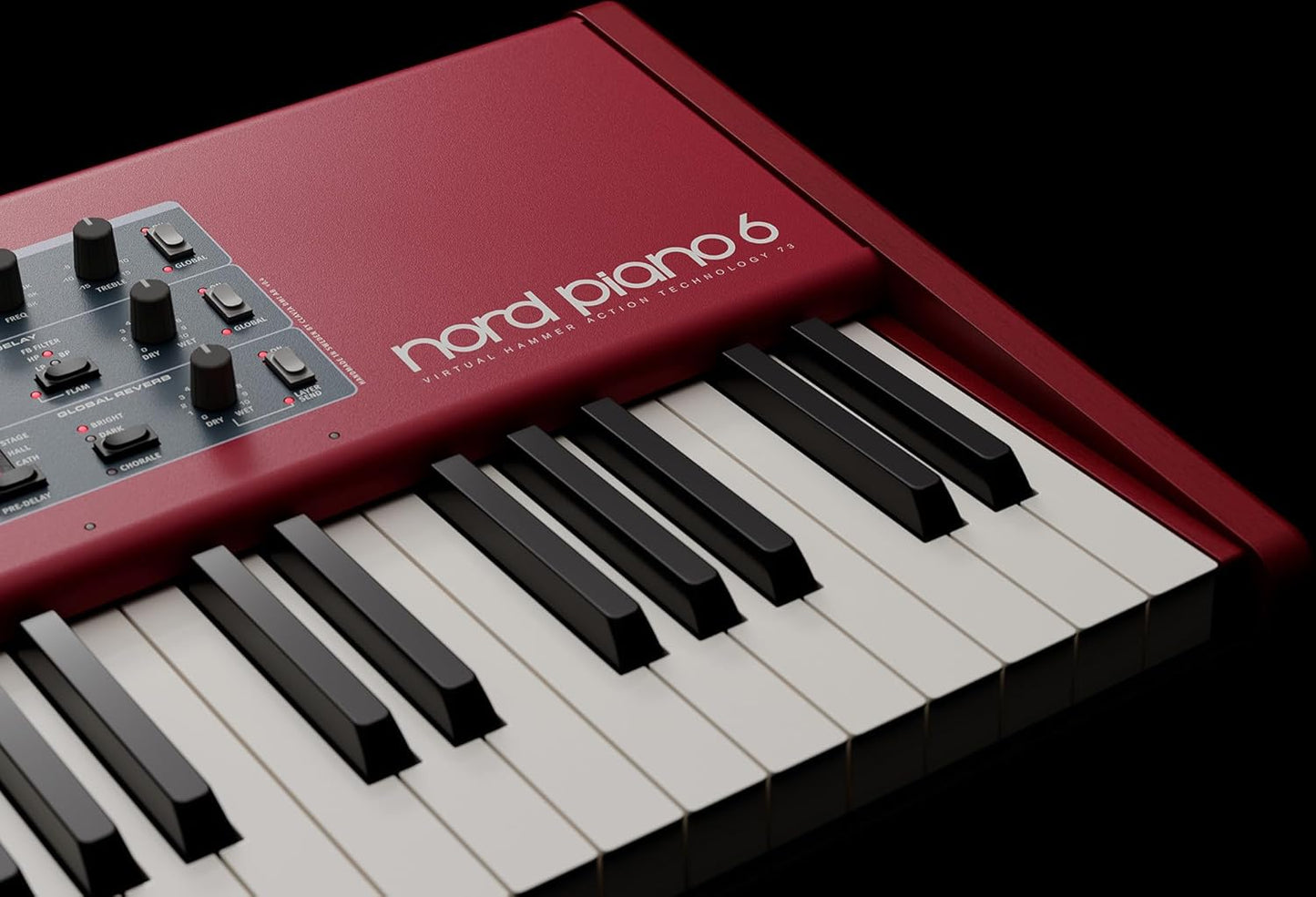 Nord Piano 6 73-Key Stage Piano Bundle with Keyboard Stand