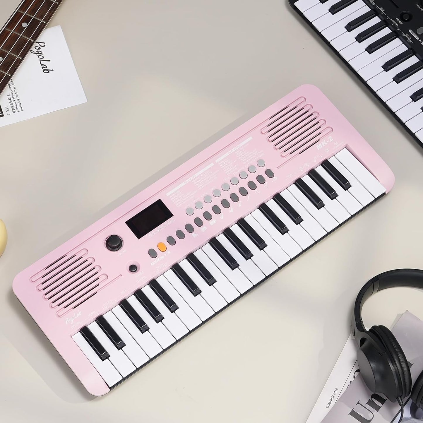 MK-2 37 Keys Kids Keyboard Piano, Portable Small Keyboard