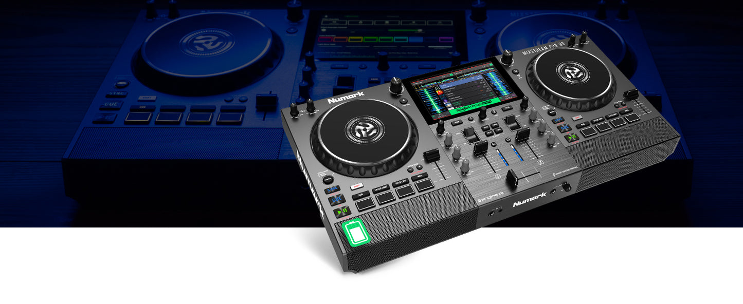 Numark Party Mix DJ Controller with Lights 2 Decks Mixer