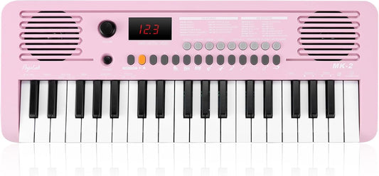 MK-2 37 Keys Kids Keyboard Piano, Portable Small Keyboard