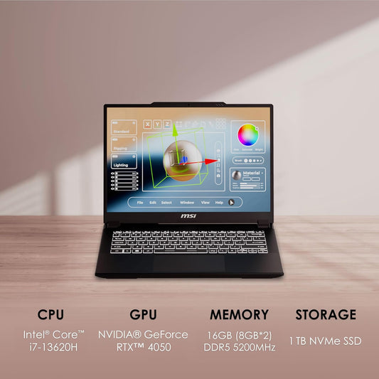 MSI Creator M14 14” 2.8K Display Creator Laptop