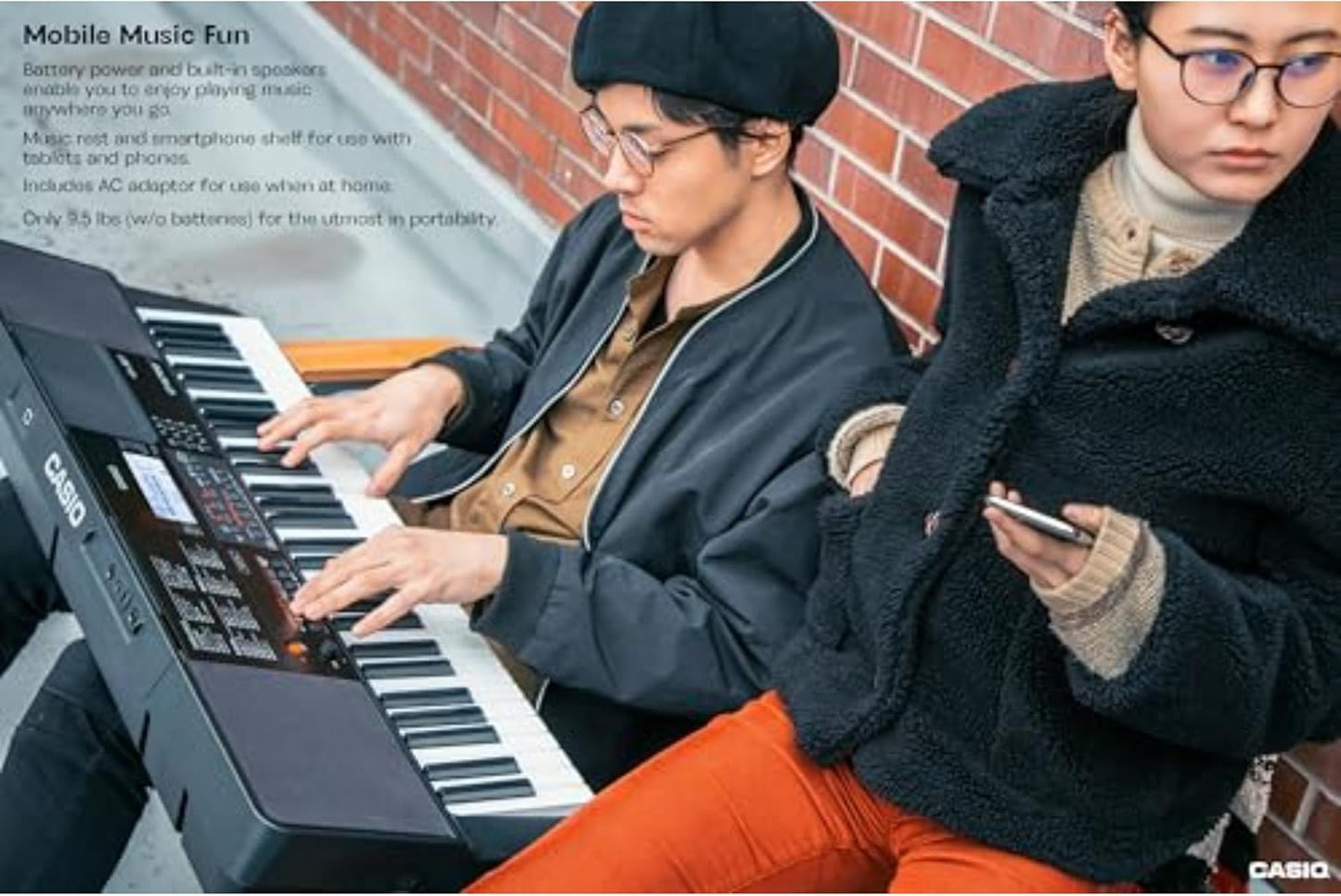 Casio CT-X700 – Portable 61-Key Keyboard | 600 Tones
