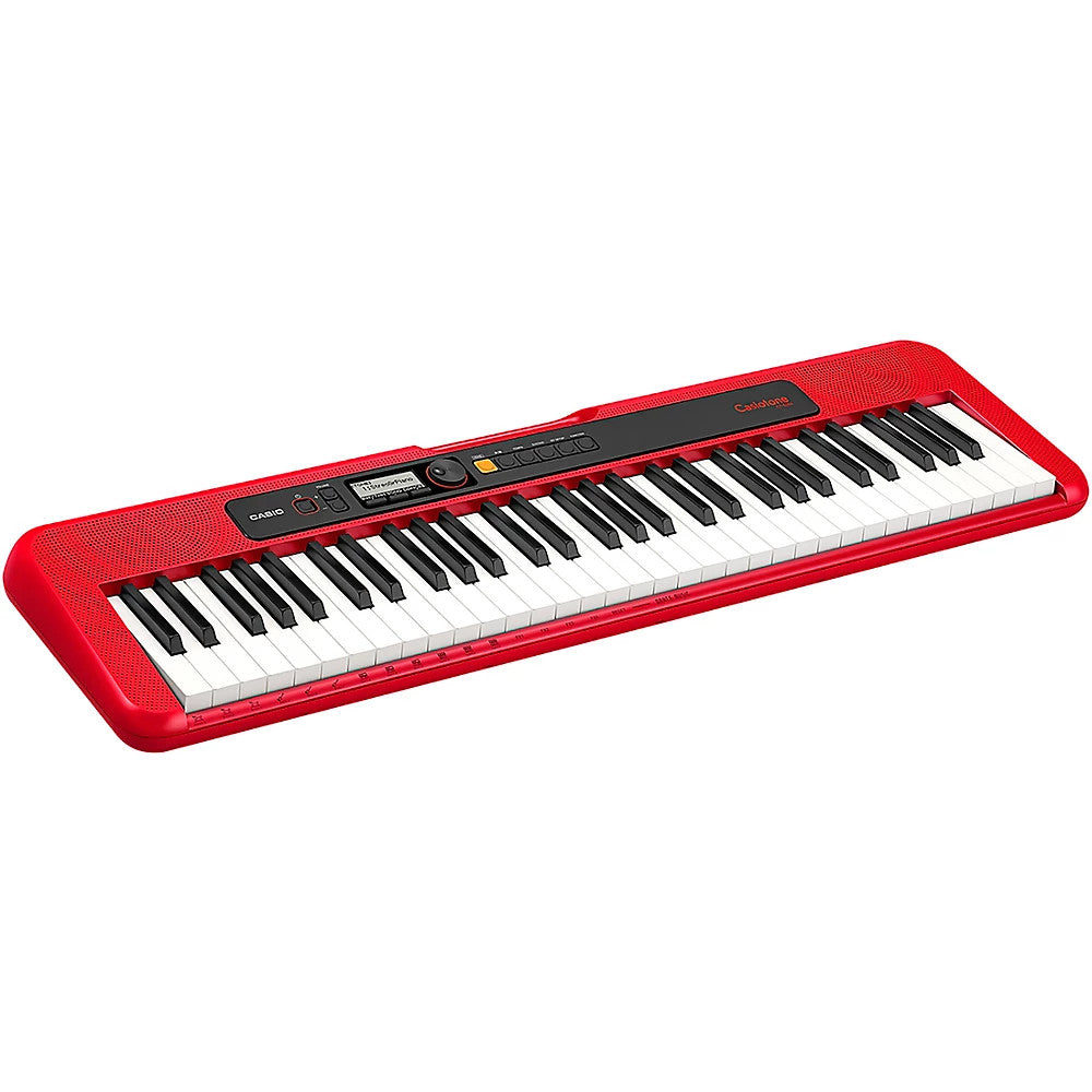 Casio Casiotone CT-S200 Keyboard with Stand and Bench Red