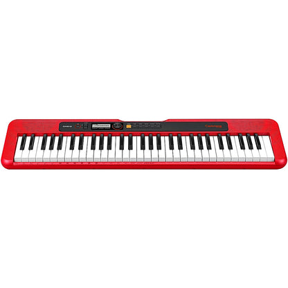 Casio Casiotone CT-S200 Keyboard with Stand and Bench Red